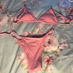 ZAFUL Pink bikini NWOT